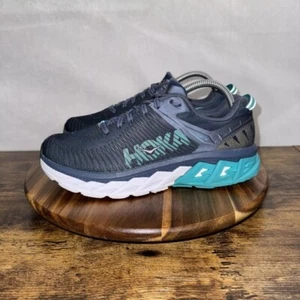 Hoka One One Arahi 2 Blue Running Shoes Sneakers Lace Up Low Top Size 9 - Picture 1 of 8