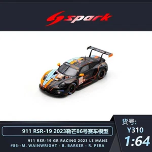 Spark 1:64 911 RSR-19 No.86 GR RACING 3rd LM GTE AM Le Mans 24H 2023 Model Car - Picture 1 of 1