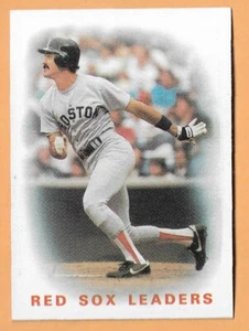 BOSTON RED SOX TEAM LEADERS #396 - TOPPS NM-MT 1986 - Picture 1 of 2
