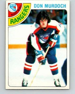 1978-79 O-Pee-Chee #11 Don Murdoch  New York Rangers V20918