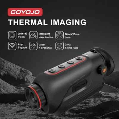 GOYOJO Thermal Imager Hunting Imaging Monocular Night Vision Camera Telescope 256x192