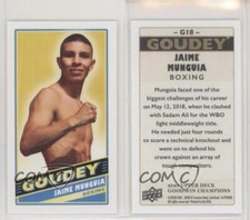 2020 Upper Deck Goodwin Champions Goudey Mini Jaime Munguia #G18