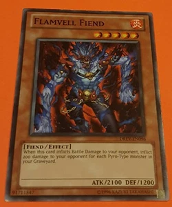 Flamvell Fiend - Common - Duelist Revolution - YGO - Picture 1 of 1