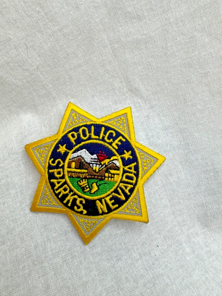 Sparks Nevada Police Patch Star - Image 1 of 2