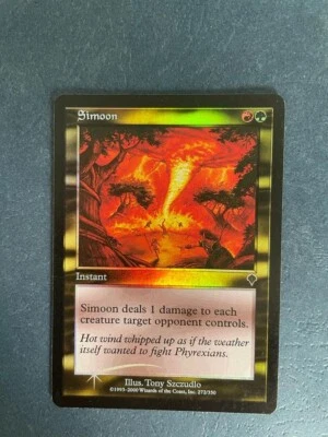 MTG FOIL INVASION SIMOON NM MAGIC THE GATHERING INSTANT COMMON ENGLISH CARD - Image 1 of 4