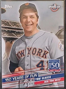 2019 Topps Opening Day 150 Years of Fun Tom Seaver #YOF-13 HOF - Bild 1 von 2