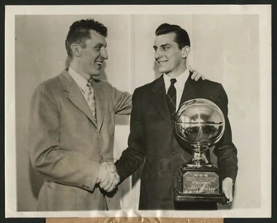 1943 Andy Phillip, "Shatters Basketball Scoring Records" Wins MVP Award Photo - Image 1 of 3
