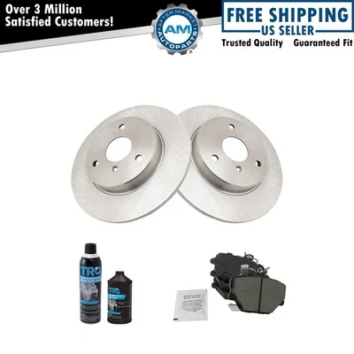 Front Ceramic Brake Pad & Rotor for Smart Car fortwo w/Fluids Foto 1 de 4
