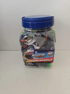 Adventure Force Ocean Animals Jumbo Bucket 40 Pieces  - Picture 1 of 4