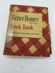 Better Homes and Gardens Cook Book 20th Printing of De Luxe Edition 1949 Ring - Picture 1 of 7