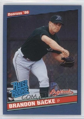 2002 Donruss Originals Aqueous Brandon Backe #232 Rookie RC - Image 1 of 2