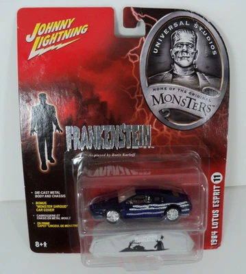 Винтажный JOHNNY LIGHTNING MONSTERS - Frankenstein's 1984 Lotus Esprit - 2005 NOC - Изображение 1 из 4