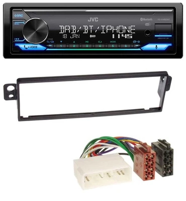 JVC Bluetooth DAB USB MP3 Autoradio für Chevrolet Kalos KLAS 2004-2007 - Bild 1 von 4