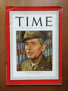 Time Magazine June 15 1942 General Brehon Somerville S.O.S. No Label Newsstand - Picture 1 of 1
