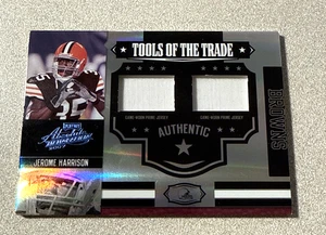 Playoff Absolute Memorabilia Tools Of The Trade 2007 #TOT-77 Jerome Harrison/25 - Imagen 1 de 2