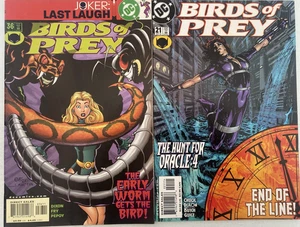 BIRDS OF PREY. NUMBER'S 21 & 36. (2 ISSUE 2000-01 LOT). 1ST SERIES. - Picture 1 of 11