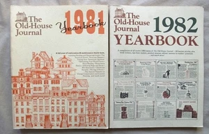 used THE OLD-HOUSE  JOURNAL YEARBOOKS (2) 1981 & 1982 - Imagen 1 de 7