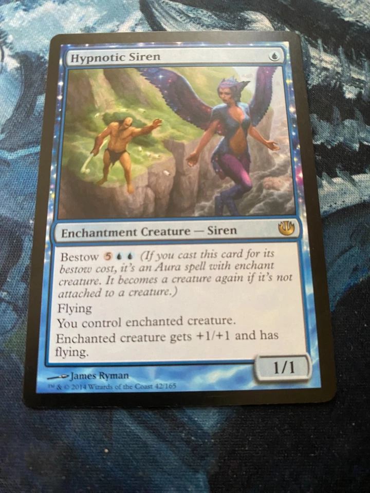MTG Hypnotic Siren – Journey Into Nyx Rare Enchantment Creature - Image 1 of 1