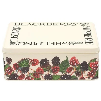 Emma Bridgewater Storage Tin Blackberry Design Deep Rectangular Shape - Image 1 of 3