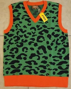 NEU Golf Wang Leopard Pullover Weste M Odd Future Tyler The Creator Le Fleur Earl - Bild 1 von 8
