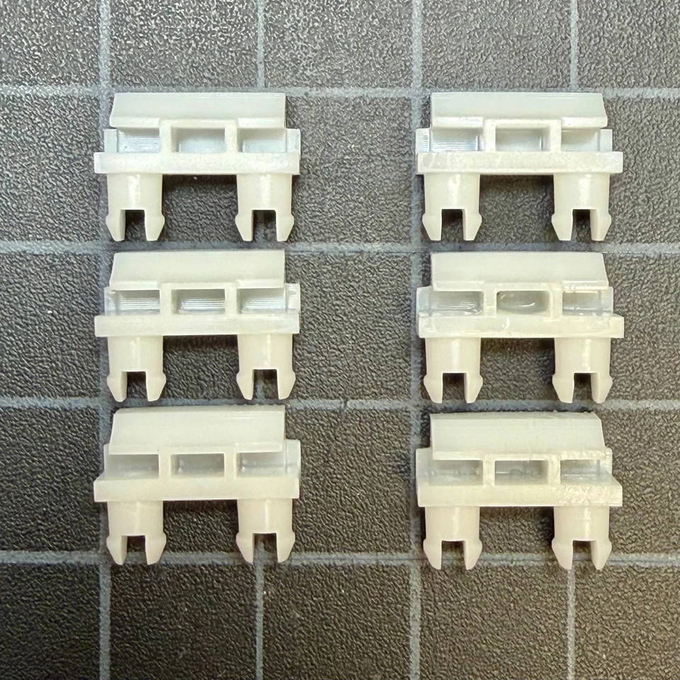 Almohadilla de montaje de motor HO - 6 piezas (vs. Athearn ATH84020) Foto 1 de 1