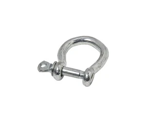 Pack of 20 Bow Shackle M5 3/16" 5mm Nickel Plated Steel Screw Pin Anchor Rigging - Imagen 1 de 4