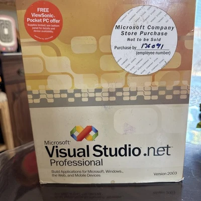 Microsoft Visual Studio.net Academic Version 2003  - Image 1 of 4