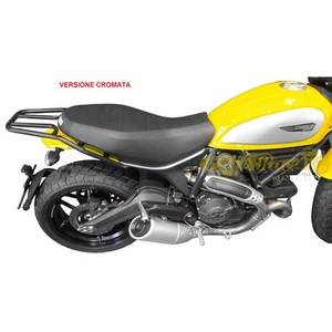 Chrome Steel Luggage Rack For Ducati Scrambler - Picture 1 of 1