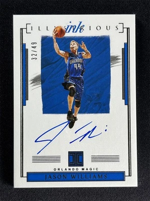 2021-22 Panini Impeccable Jason Williams Illustrious Ink Autographs Auto /49 - Image 1 of 2