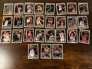 1993-94 Topps Black Gold Complete 27 Card Insert Set A & B Winner Shaq Penny - Picture 1 of 8