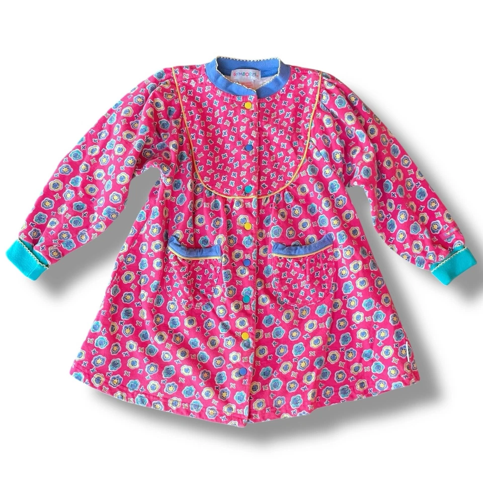 Vestido túnica vintage años 90 Gymboree etiqueta arco iris niñas swing top talla XL 4 a 6 años Foto 1 de 4