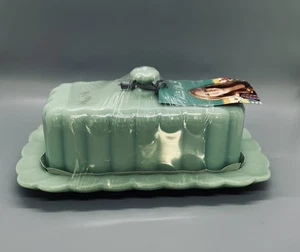 The Pioneer Woman Jade Butter Dish Timeless Beauty Butter Dish New - Picture 1 of 13
