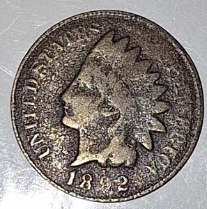 1882 Indian Head One Cent Penny ERROR Small Thin Planchet, 1.46 Grams! - Picture 1 of 8