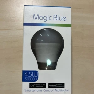 Magic Blue Bulb 4,5W 50000H, Smartphone Steuerung Mehrfarbig 16 Millionen Farben✅ - Bild 1 von 7