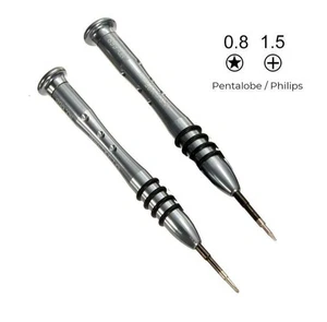 for iPhone 17 16 15 14 13 12 11 - Pro 0.8 Pentalobe 1.5 Philips Screwdriver FPC - Picture 1 of 4