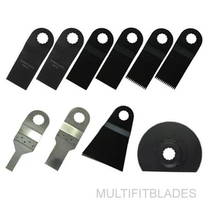 10pc Handyman Oscillating Tool Saw Blades Kit - fits older Ridgid Job Max models - Picture 1 of 1