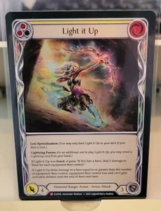 Carne y Sangre TCG 1ª Edición Tales of Aria Iluminarlo AMARILLO ELE036 Lámina - Imagen 1 de 2