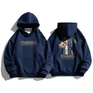 Eminem Sudaderas con Capucha Hombres Mujeres Moda Pullover Sudaderas Algodón Abrigo Rapero - Imagen 1 de 32