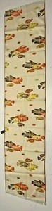 Vintage Symphonie Seidenschal mit Koi Fisch - Bild 1 von 2