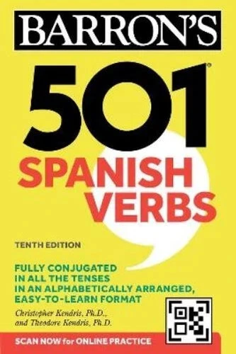 Barron's 501 Verbs Ser.: 501 Spanish Verbs, Tenth Edition by Christopher... - Image 1 of 1
