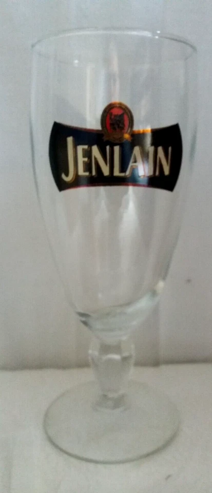 COLLECTOR , ANCIEN VERRE A BIERE JENLAIN , 25 CL , ref JN30 - Photo 1/1