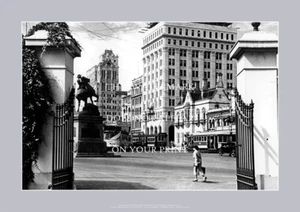 Adelaide King William Street Art Print – View from Govt House – 3 sizes Poster - Picture 1 of 4