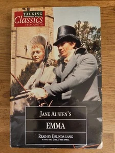 AUDIO BOOK - Jane Austen Emma Read By Belinda Lang Audio Book Talking Classics - Picture 1 of 1