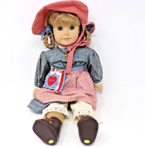 1986 Pleasant Company American Girl 18" Doll KIRSTEN Tan Vintage Meet Dress - Picture 1 of 24