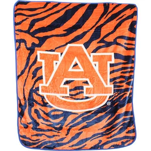 Auburn Tigers Super Soft Raschel Throw Blanket, 50 x 60 inch - Picture 1 of 5