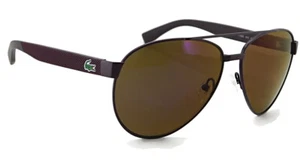 Nuovi occhiali da sole LACOSTE | L185S (615) lenti bordeaux/marrone opaco 60 mm - Foto 1 di 5