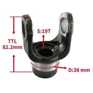 Front Differential Yoke For Yamaha Kodiak 4WD 400 YFM400FW 4x4 1999 - Picture 1 of 3