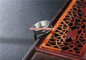 Men's Stainless Steel Illuminati Masonic All Seeing Eye Sun Star Moon Ring J463 - Picture 1 of 3