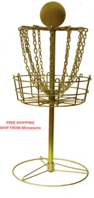 DGɅ Mini Trophy Disc Golf Basket – Miniature Display or Putting Target -From US - Image 1 of 3