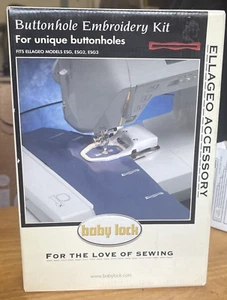 Baby Lock Ellageo Embroidery Hoop Kit ESG-BK (Sealed New) - Picture 1 of 4